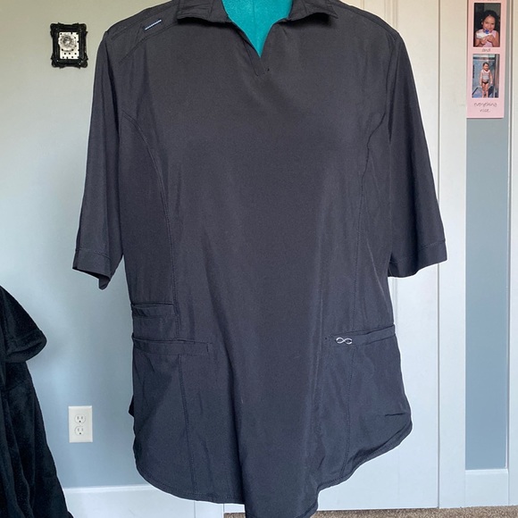 Cherokee Infinity Scrub Top size XL Short Sleeve - Picture 1 of 6
